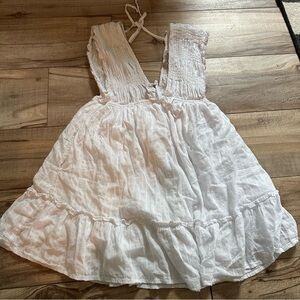 UO mini dress, smocking, ruffle straps, skirt, SZ Small